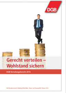 DGB Verteilungsbericht 2016 Titel - 02-03-2016